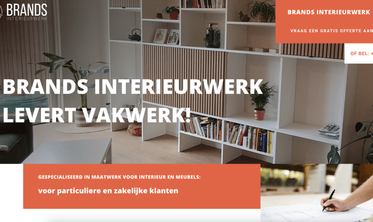 Auke Feenstra Webdesign - Brands Interieurwerk