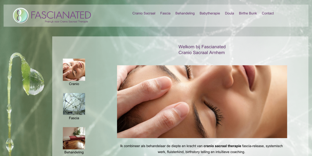 website voor Fascianated